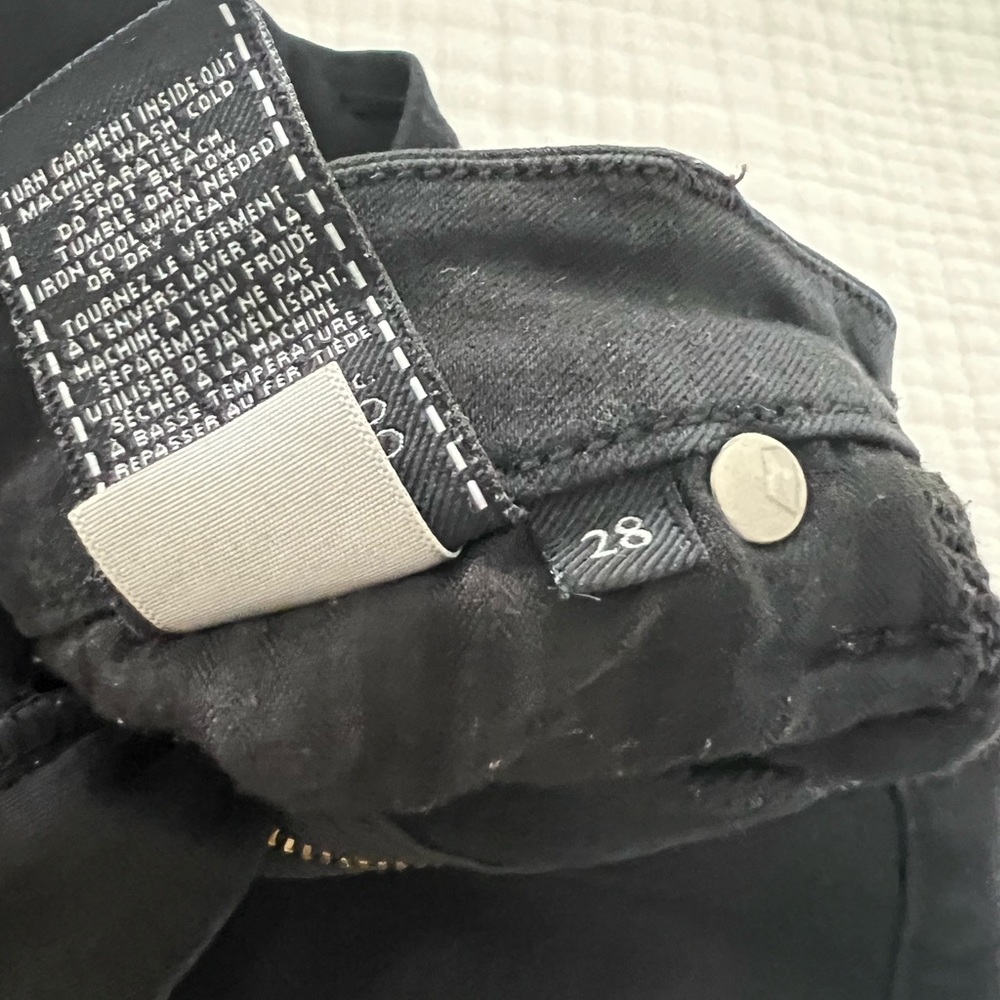 7 For All Mankind black jeans
